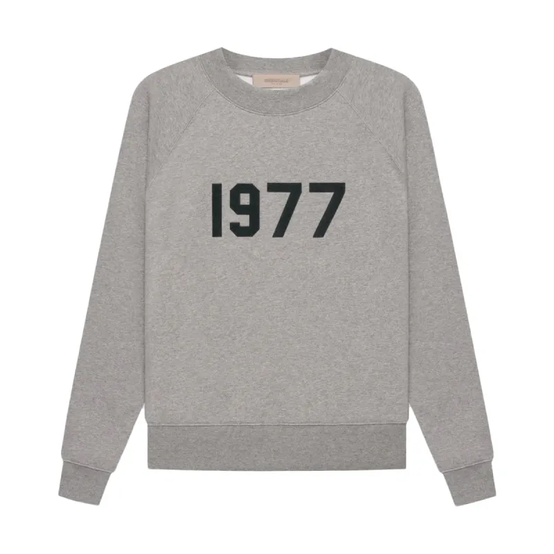 FOG Essentials 1977 Crewneck Dark Oatmeal sold by PLUS