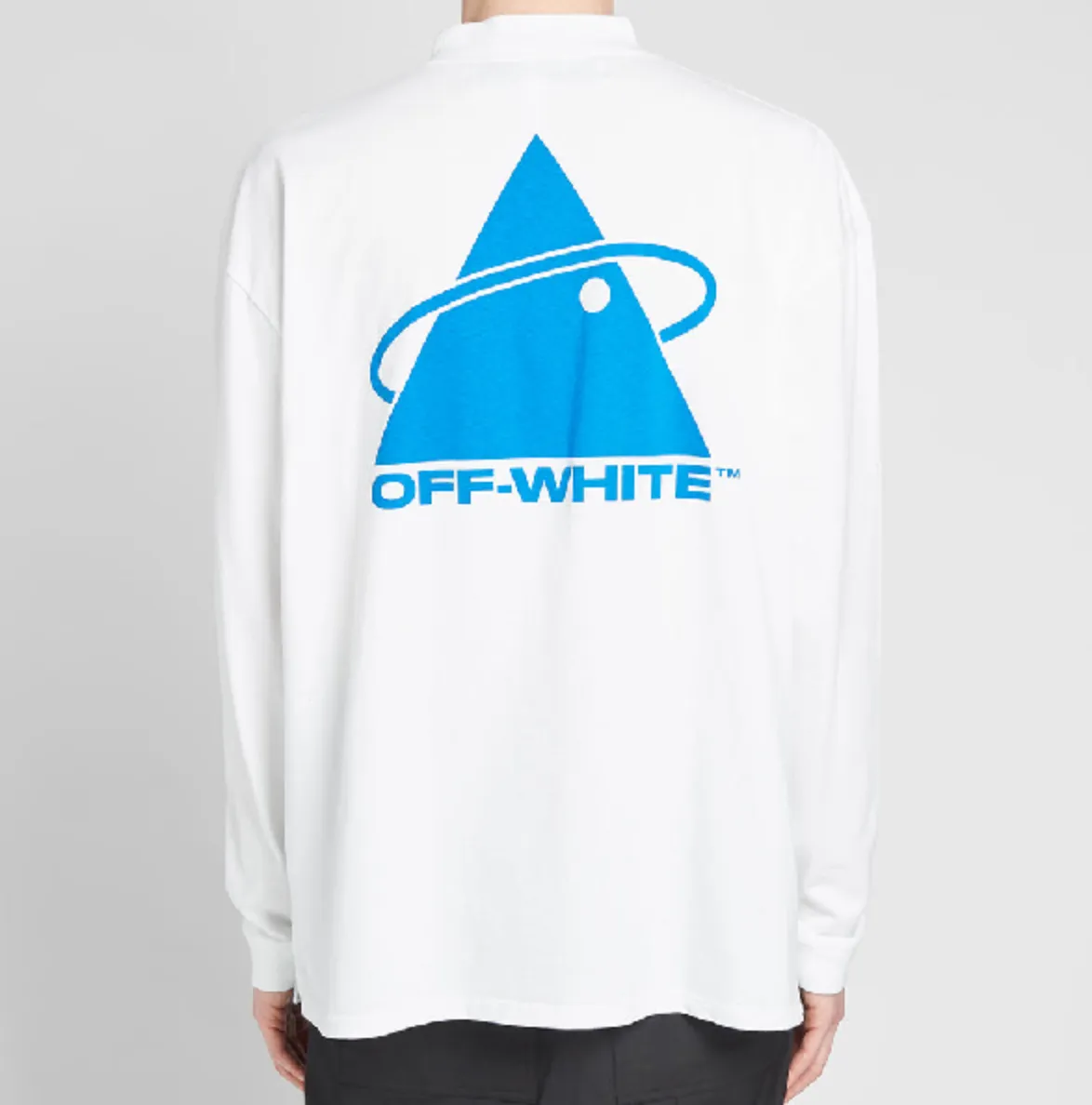 Off-White Triangle Plant Mock Tee White sold by PLUS product image thumbnail 2