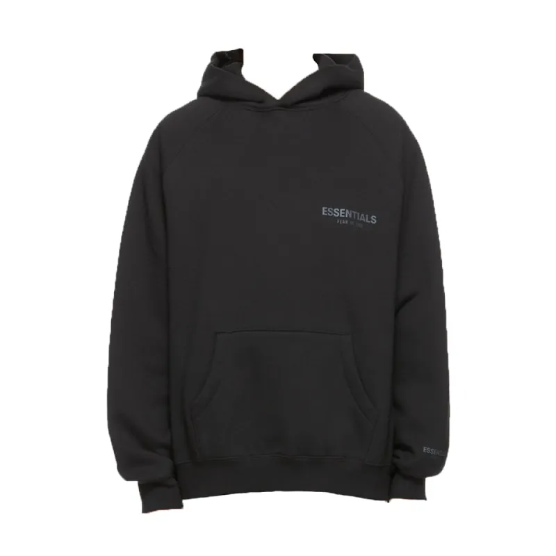 FOG Essentials Core Collection Pullover Hoodie Black/Stretch Limo (FW21) sold by PLUS
