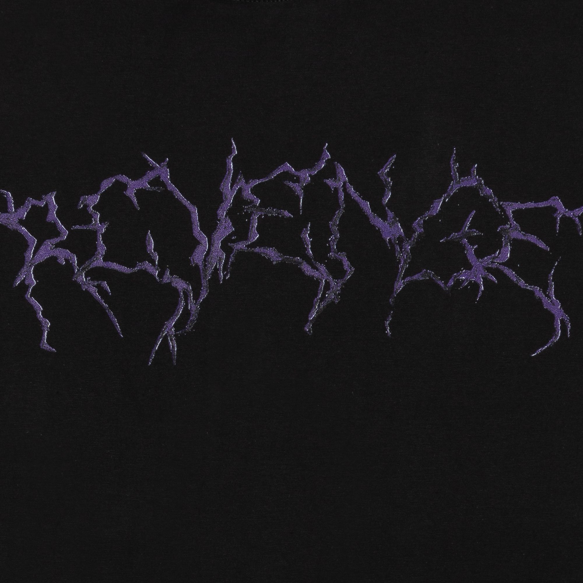 Revenge x Ski Mask Smoke Tee Black/Purple sold by PLUS product image thumbnail 3