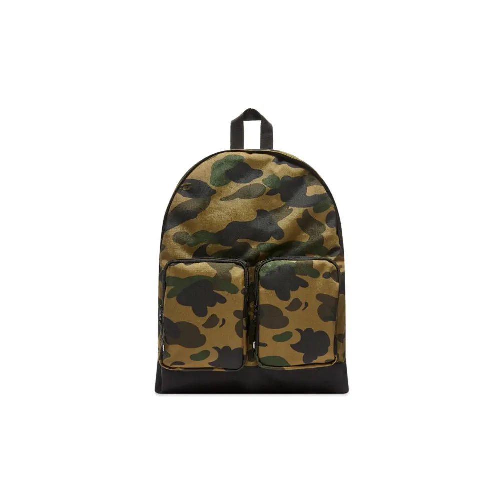 Bape 1st Camo Day Backpack Green sold by PLUS