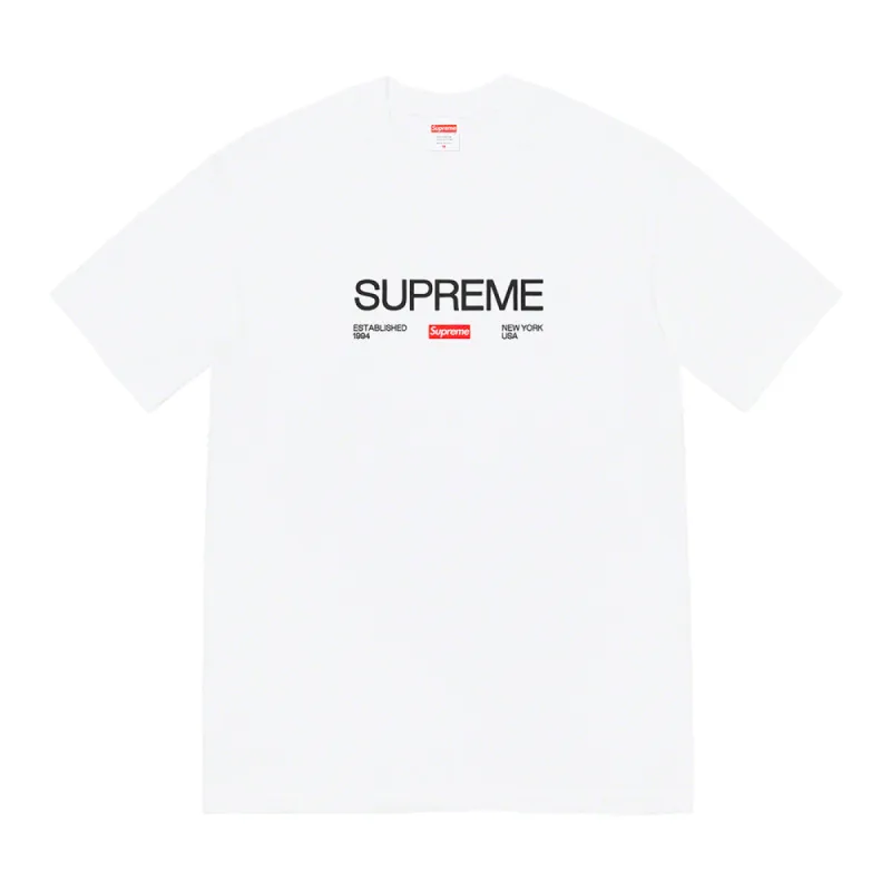 Supreme Est. 1994 Tee White sold by PLUS