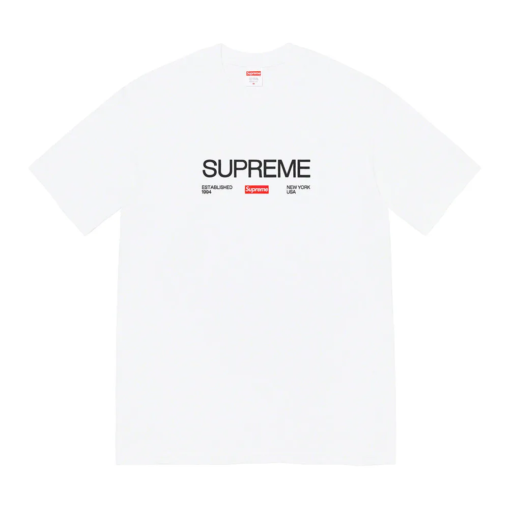 Supreme Est. 1994 Tee White sold by PLUS