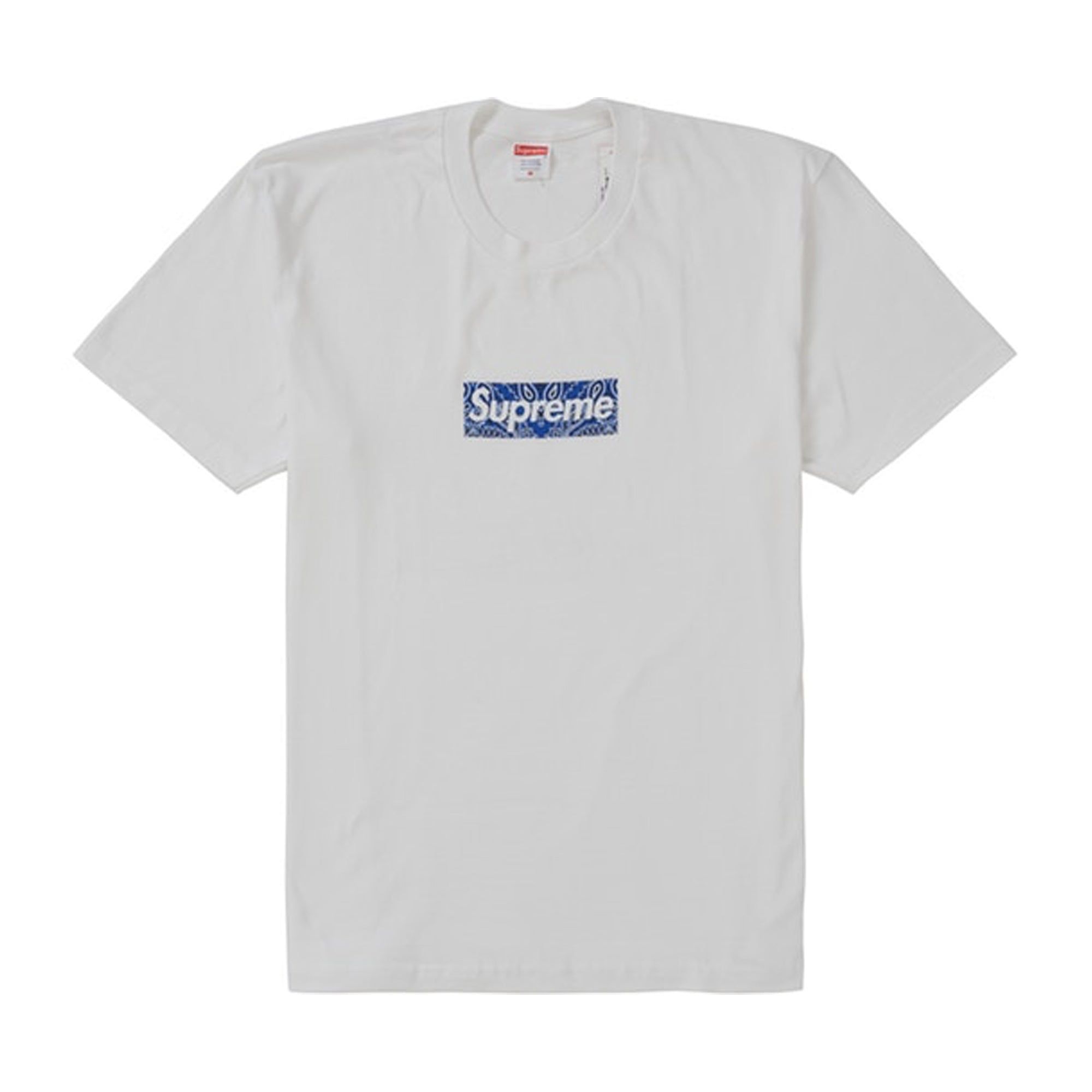 Supreme Bandana Box Logo Tee White sold by PLUS