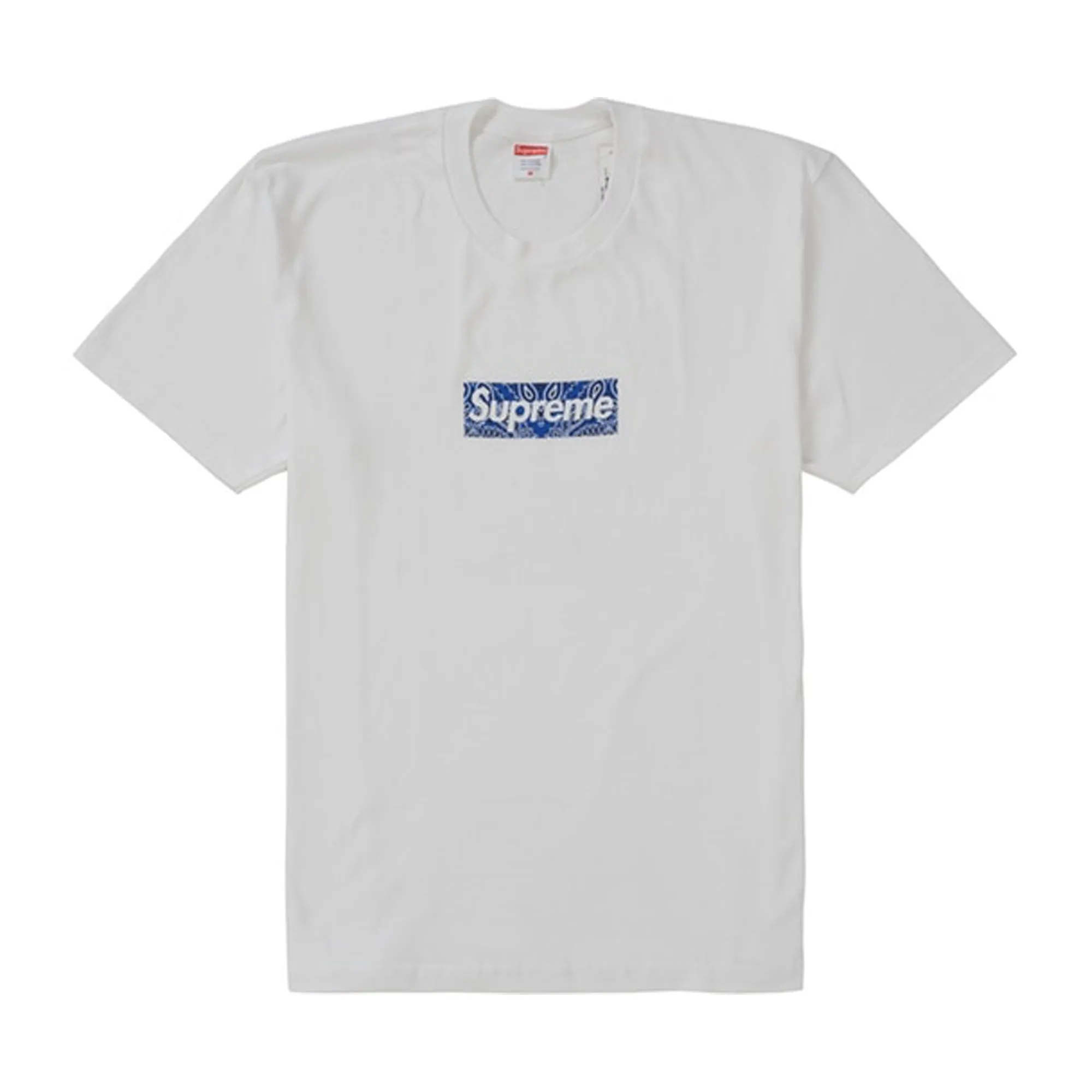 Supreme Bandana Box Logo Tee White sold by PLUS