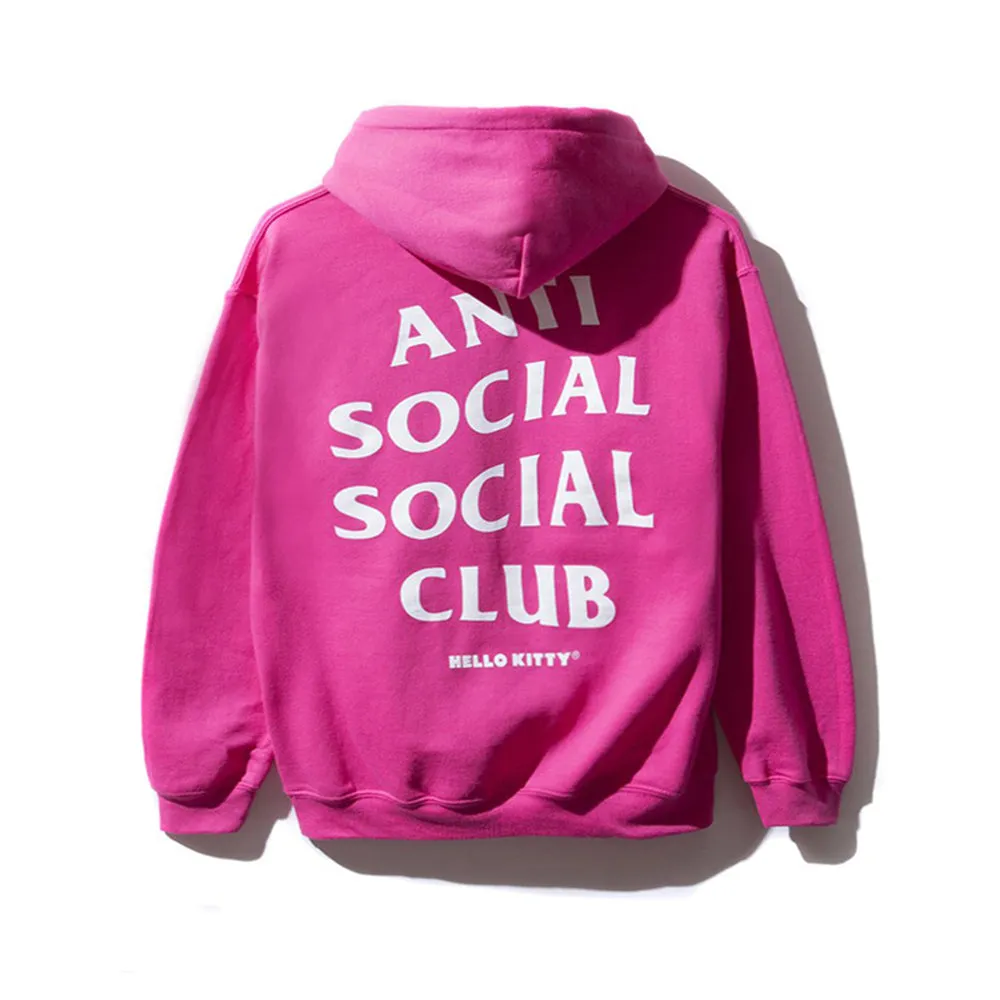 Anti Social Social Club Hello Kitty Hoodie Pink sold by PLUS product image thumbnail 2