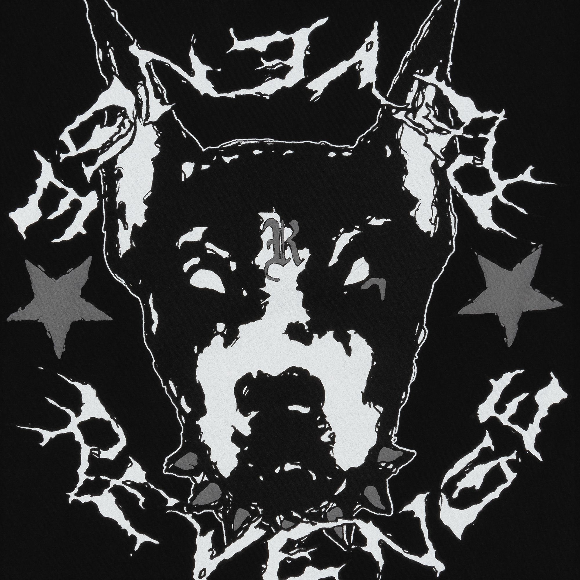 Revenge x Zillakami Wardogs Tee Black sold by PLUS product image thumbnail 4
