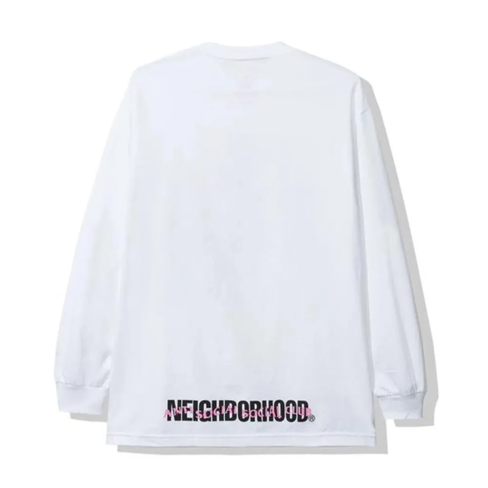 Anti Social Social Club x NBHD Blackjack L/S Tee White sold by PLUS product image thumbnail 2