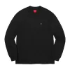 Supreme Small Box L/S Tee (SS22) Black sold by PLUS