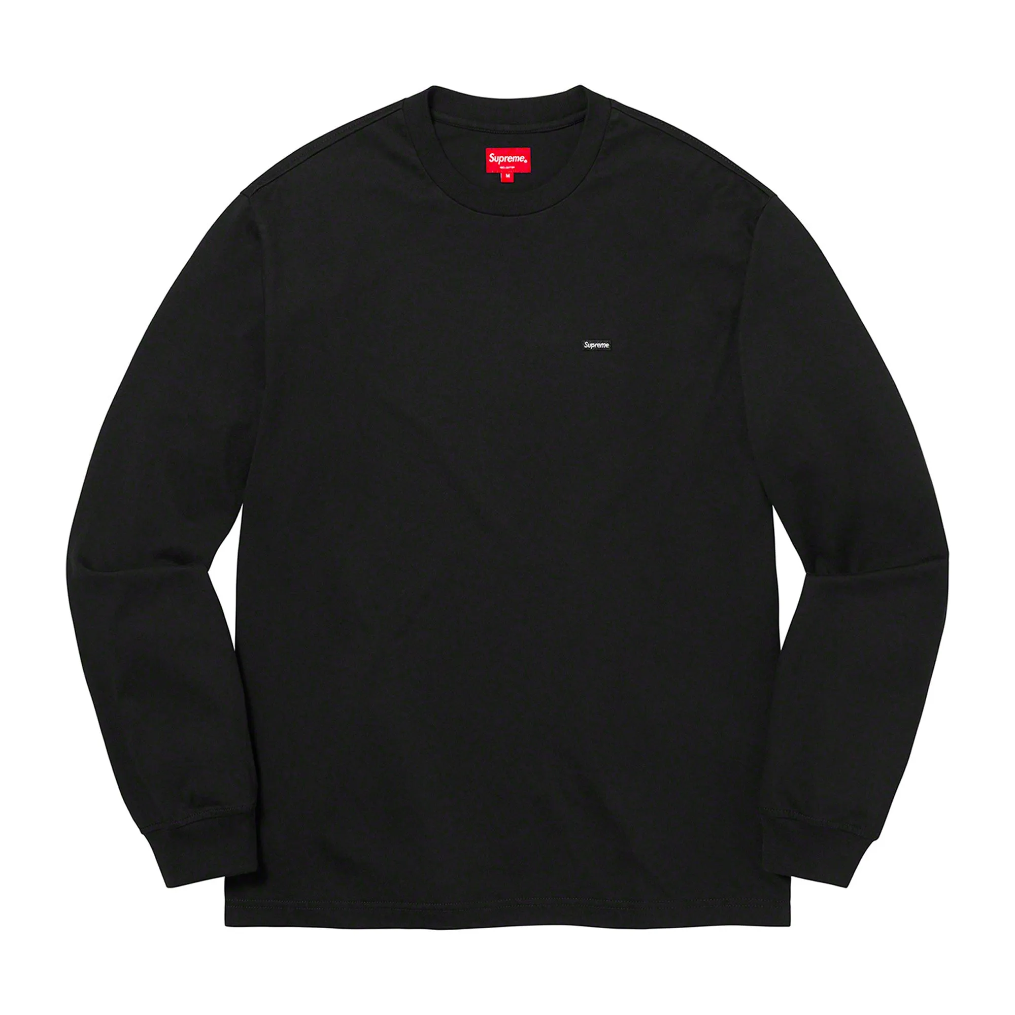 Supreme Small Box L/S Tee (SS22) Black sold by PLUS