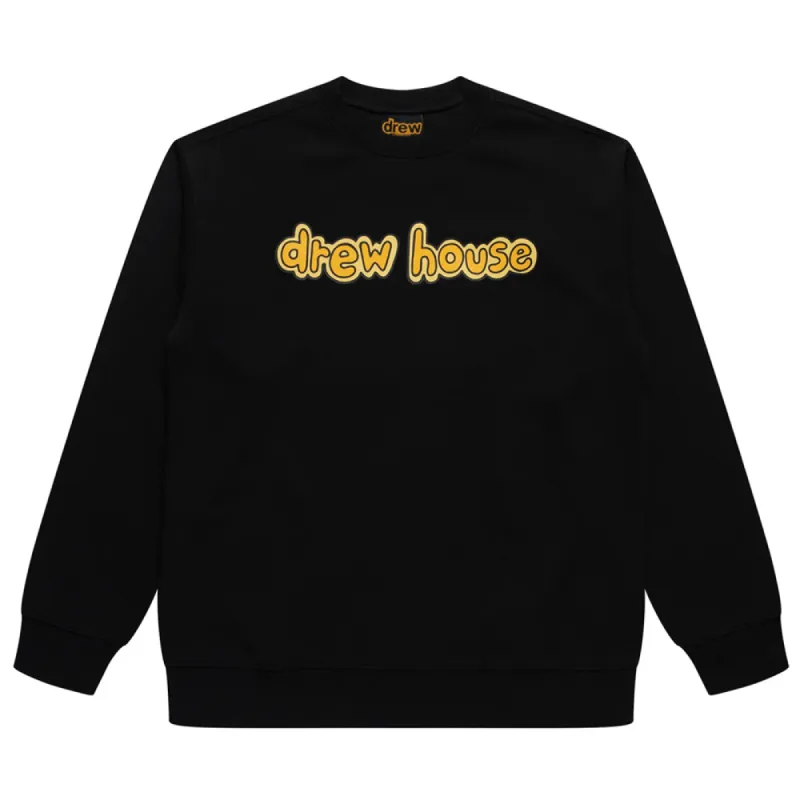 Drew House Crewneck Sweatshirt Black sold by PLUS