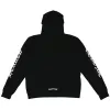 Chrome Hearts Vertical Logo FU Hood Hoodie Black/White sold by PLUS