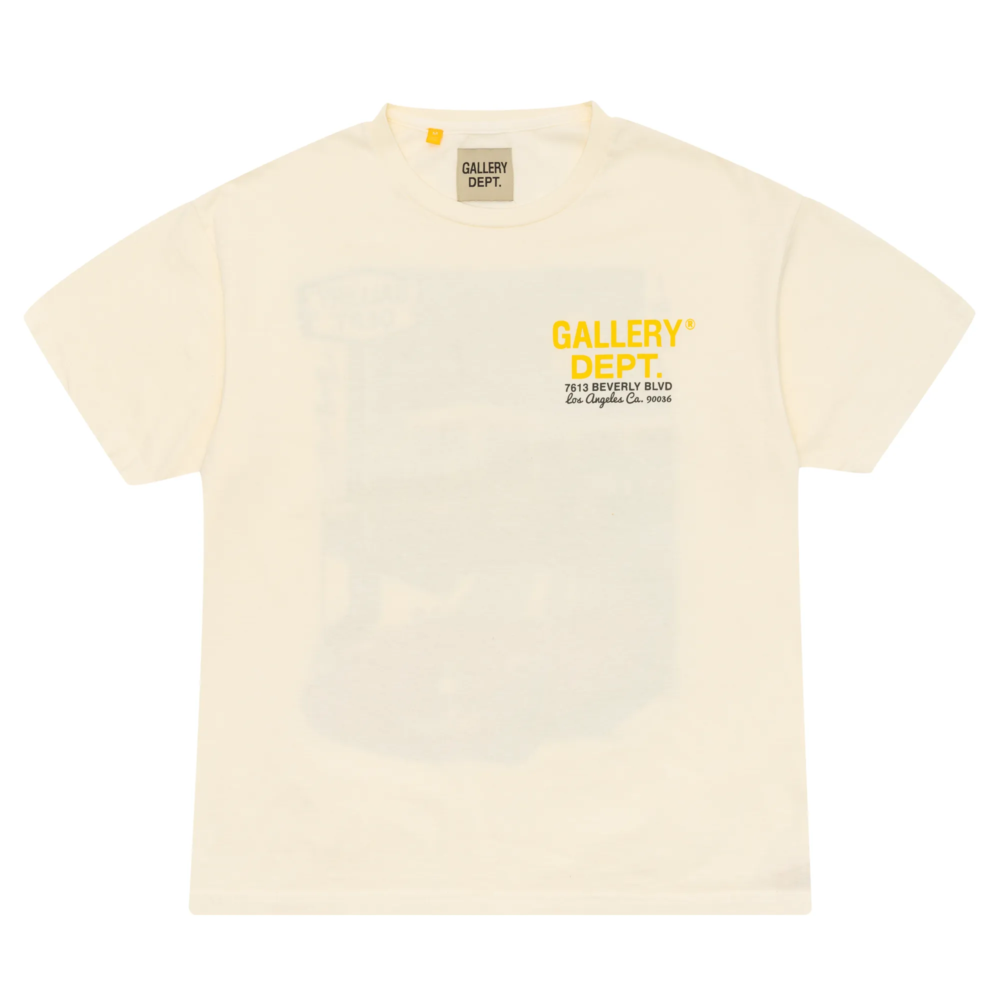 Gallery Dept. Drive Thru Boxy Fit Tee Cream sold by PLUS product image thumbnail 2