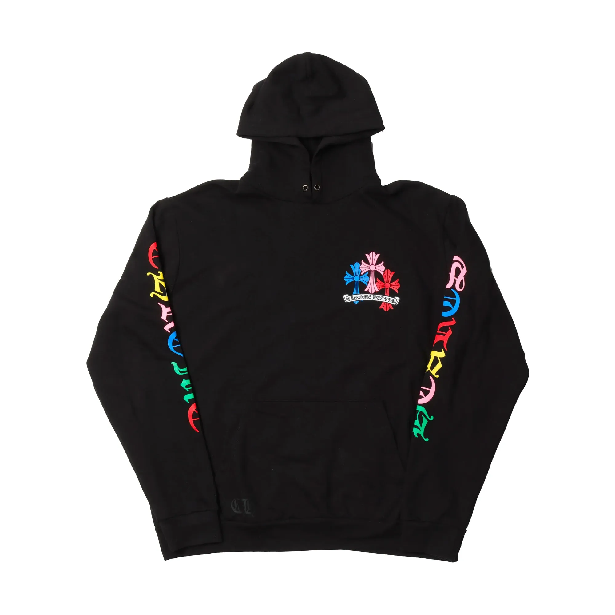Chrome Hearts Multi Color Cross Cemetery Hoodie Black sold by PLUS product image thumbnail 2