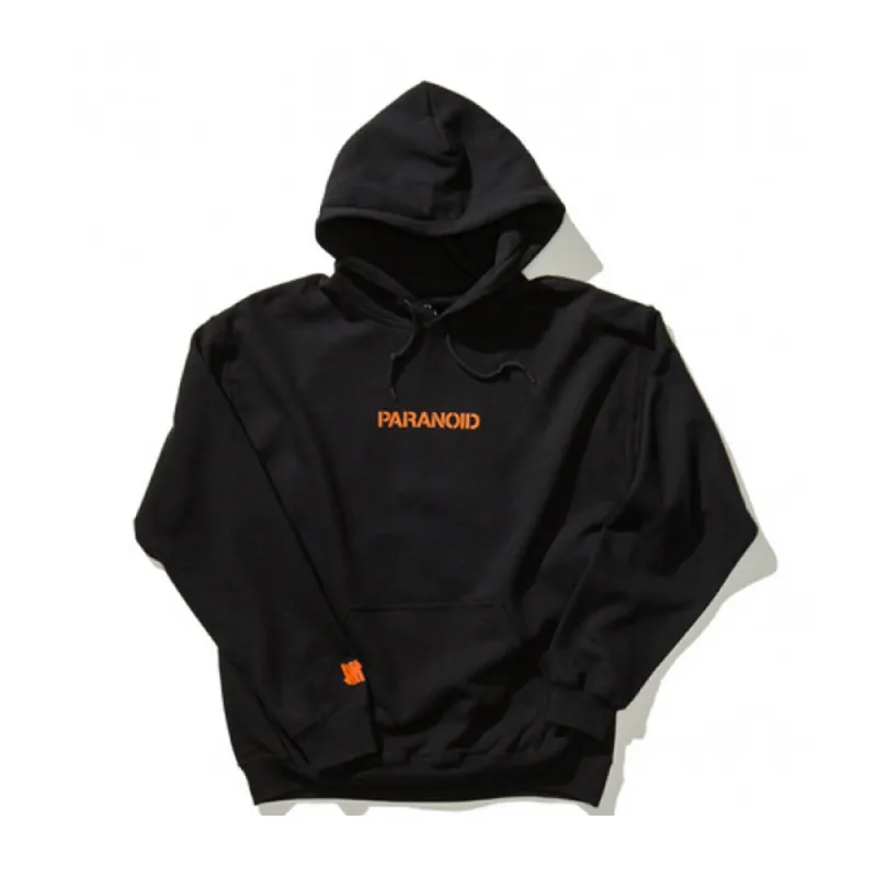 ASSC x UNDFTD Paranoid Hoodie Black sold by PLUS
