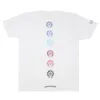 Chrome Hearts Multi Color Horseshoe Logo Tee White sold by PLUS
