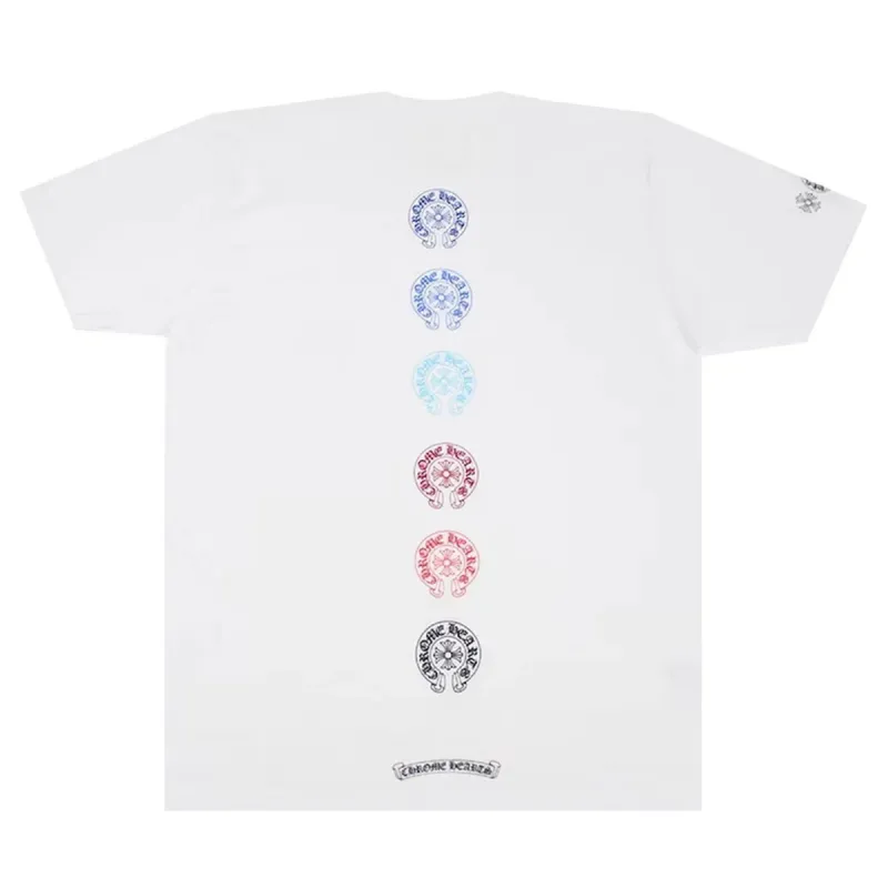 ★人気★【Chrome Hearts】★Horseshoe Logo Pocket T-Shir.t★ Chrome Hearts Horse Shoe Logo Pocket T-Shirt Black Men's