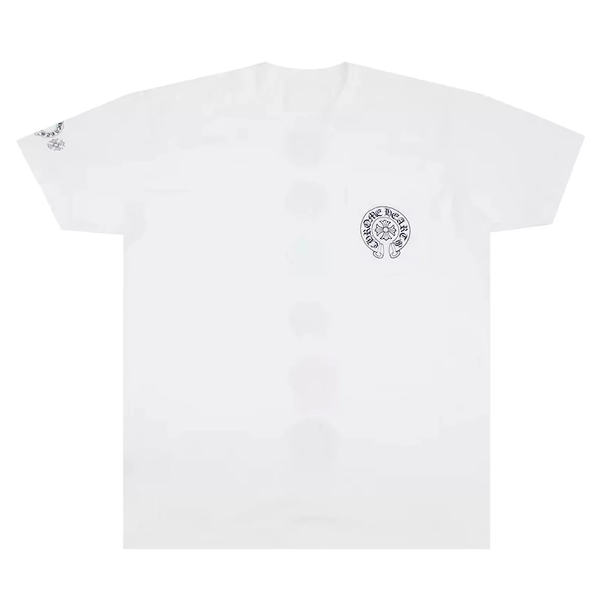 Chrome Hearts Multi Color Horseshoe Logo Tee White sold by PLUS product image thumbnail 2