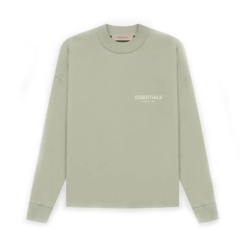 FOG Essentials Jersey L/S T-shirt Seafoam sold by PLUS