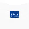 PLUS Basics 3D Logo Heavyweight Tee White sold by PLUS