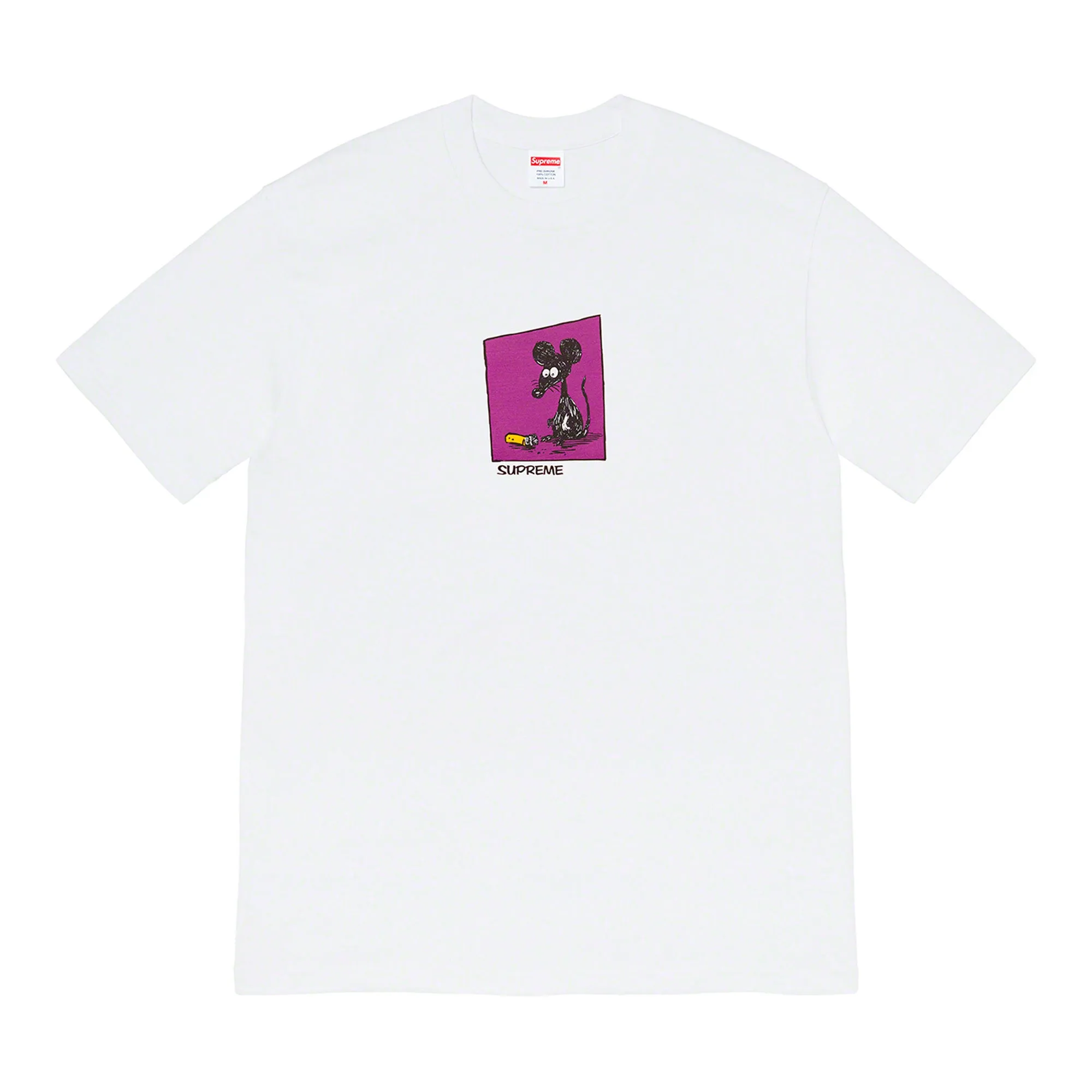 Supreme Mouse Tee White sold by PLUS