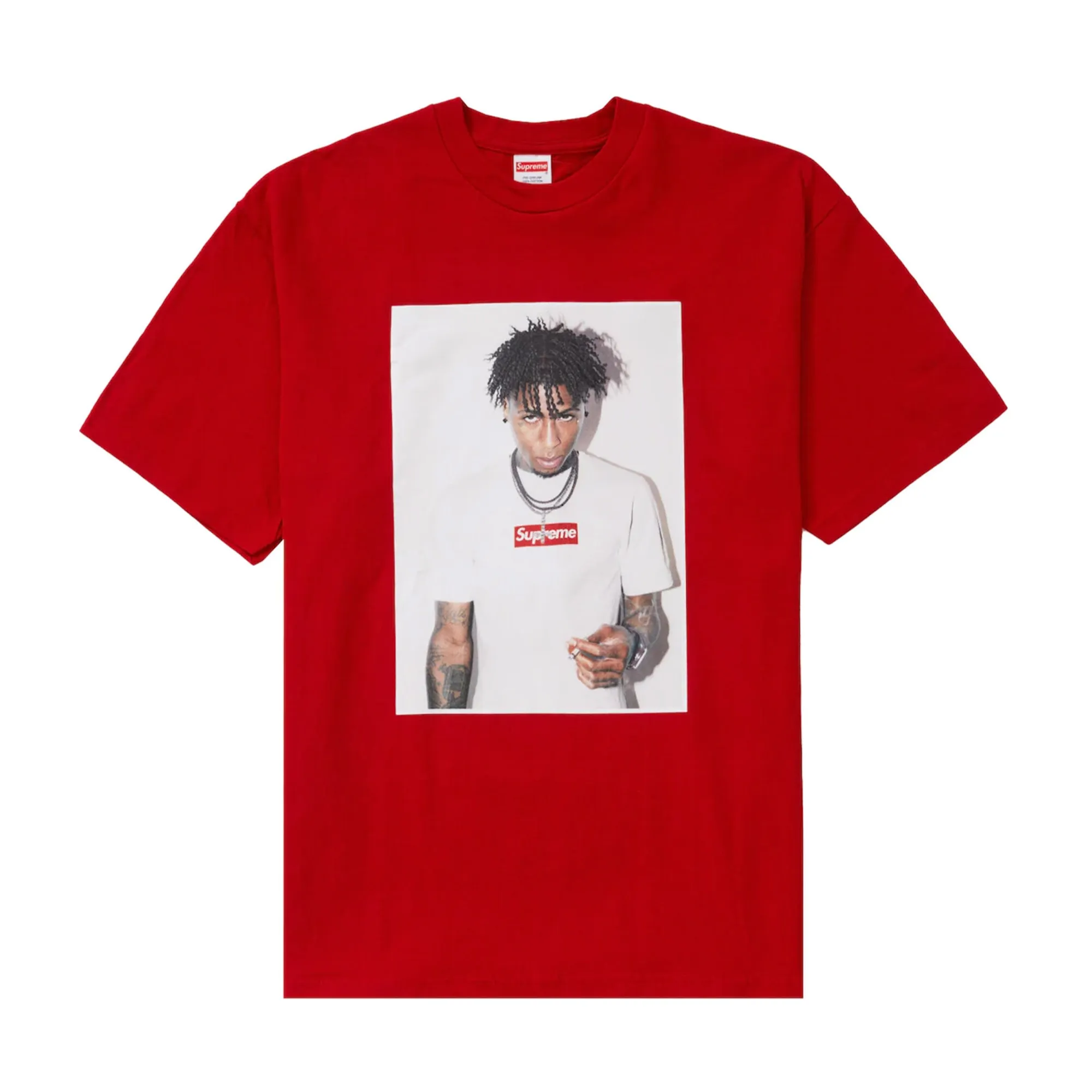 Supreme NBA Youngboy Tee Red sold by PLUS