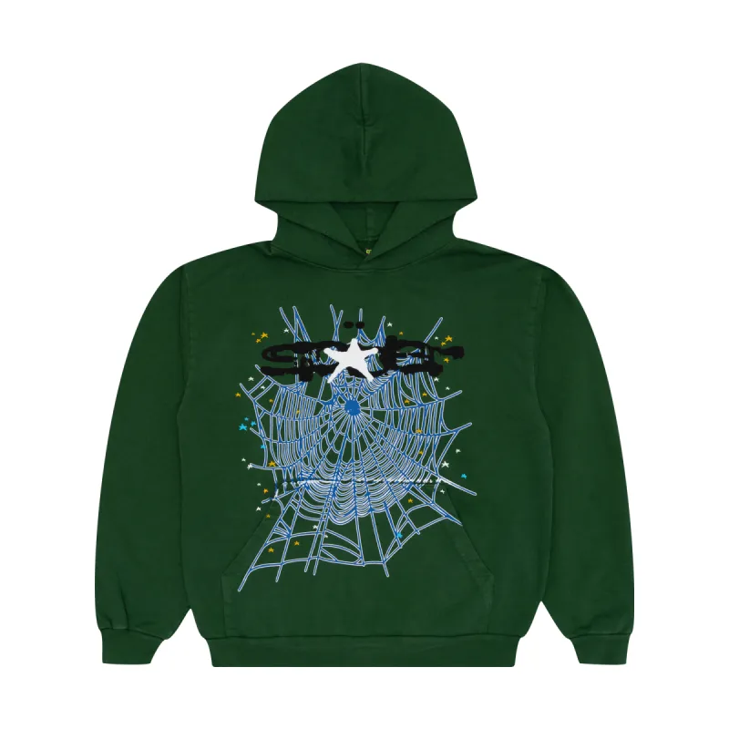 Spider Worldwide Websuit Hoodie Hunter Green sold by PLUS