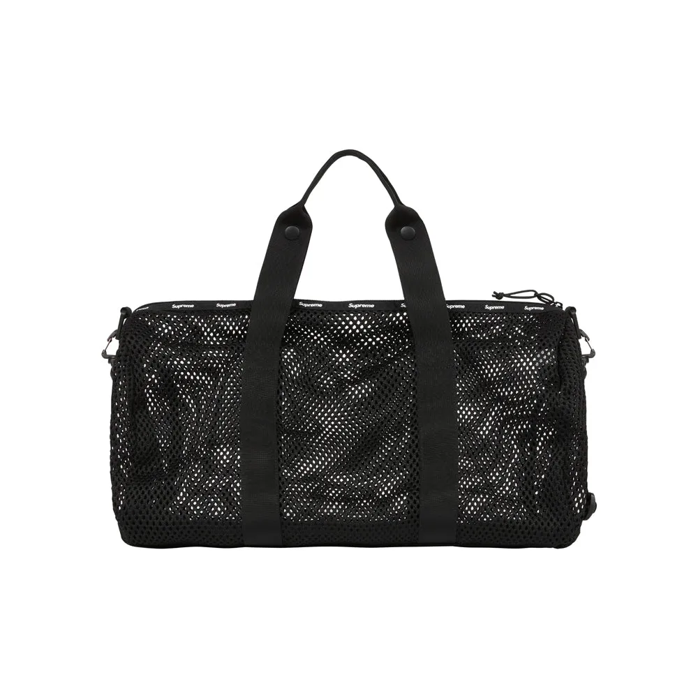 Supreme Mesh Duffle Bag Black (SS23) sold by PLUS product image thumbnail 2