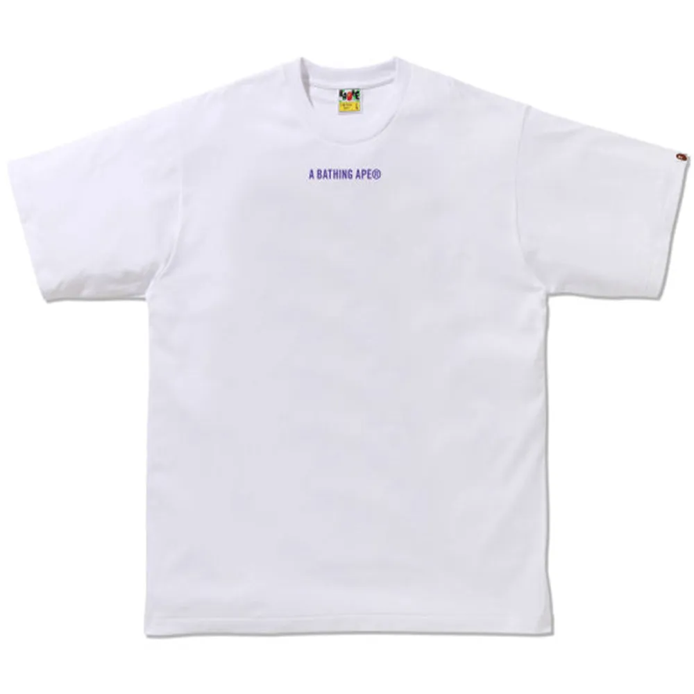 BAPE Leopard Relaxed Fit Tee Purple/White sold by PLUS product image thumbnail 2