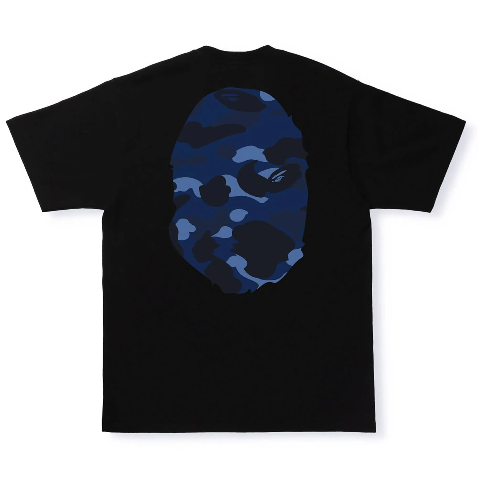 BAPE Color Camo Big Ape Head Tee Black/Navy sold by PLUS product image thumbnail 2
