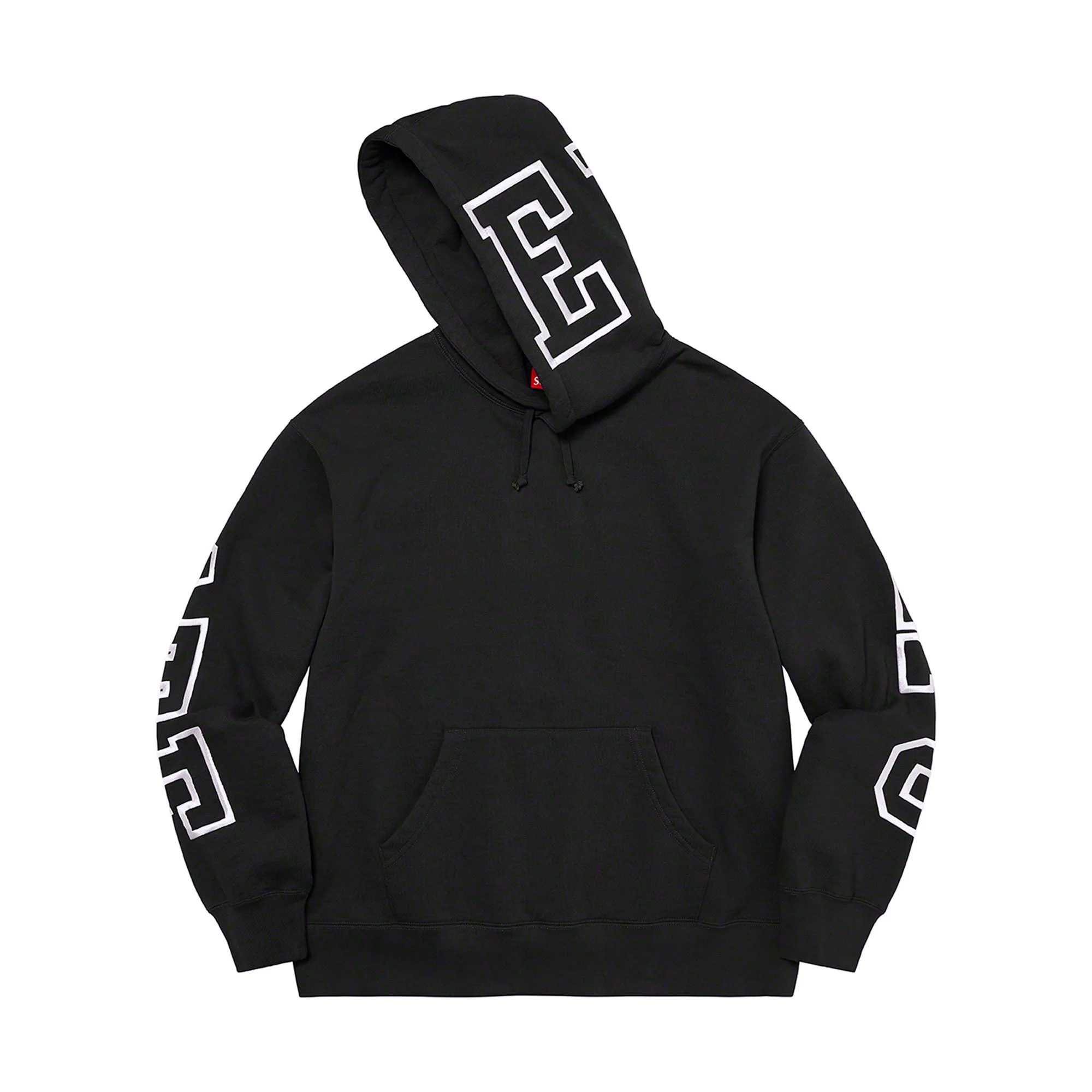 Supreme State Hooded Sweatshirt Black sold by PLUS product image thumbnail 2