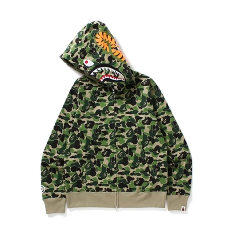 BAPE ABC Shark Full Zip Hoodie Green sold by PLUS product image thumbnail 2