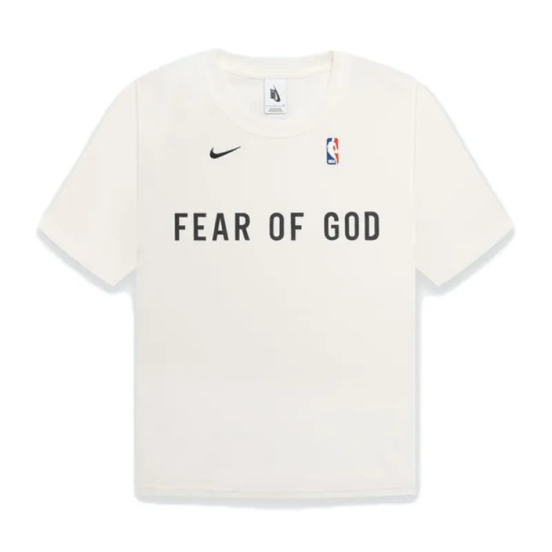 FEAR OF GOD x Nike Warm Up T-Shirt Sail sold by PLUS