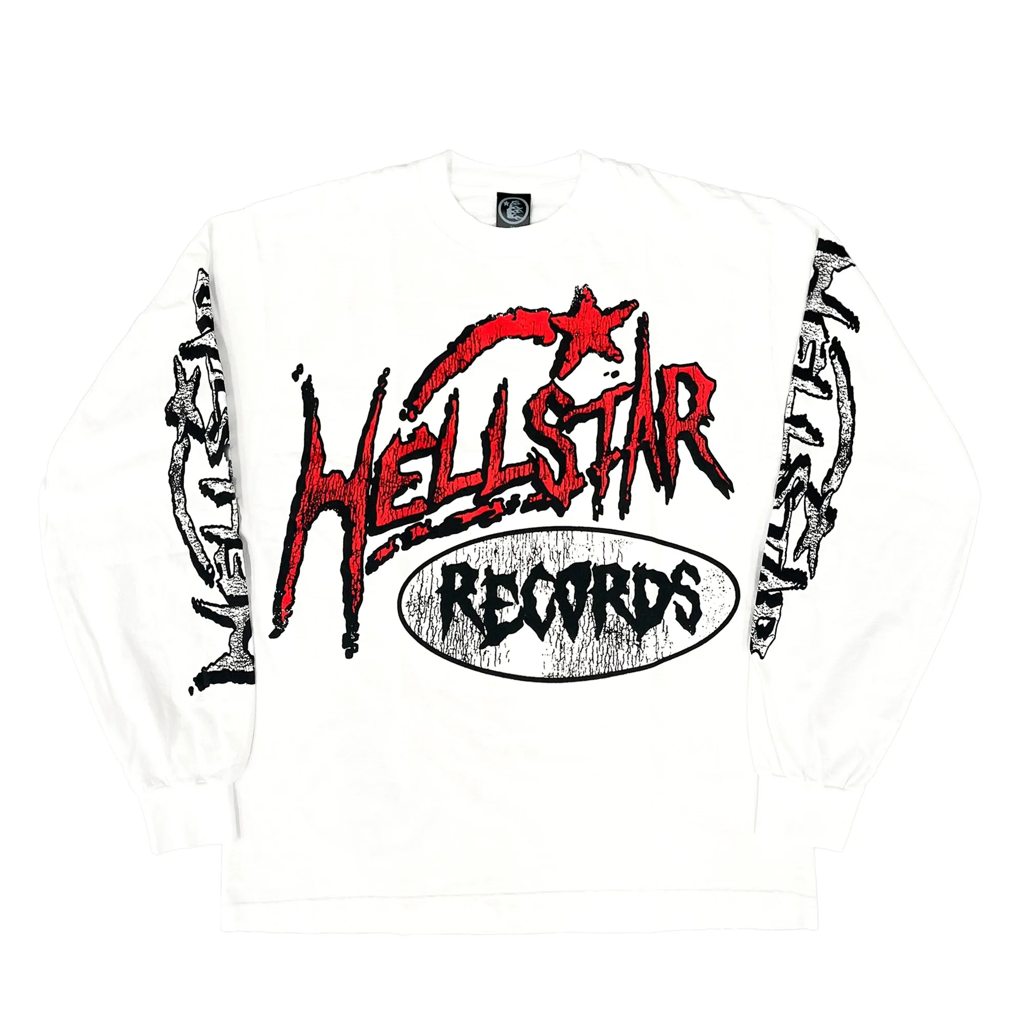 Hellstar Stuidos Records L/S Tee White sold by PLUS