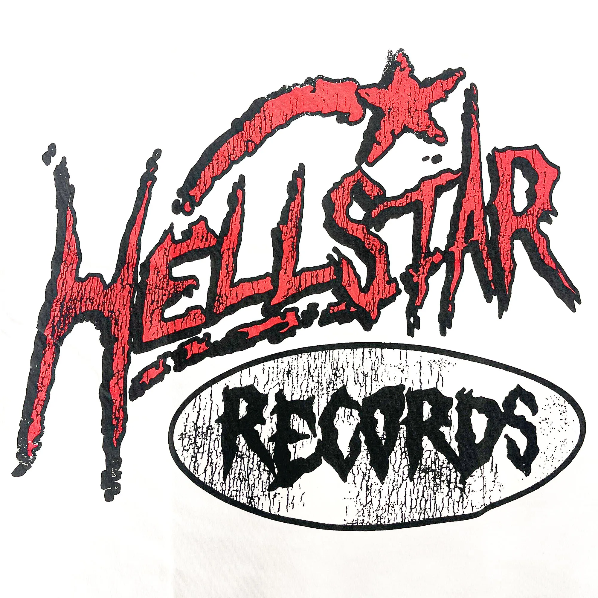 Hellstar Stuidos Records L/S Tee White sold by PLUS product image thumbnail 3