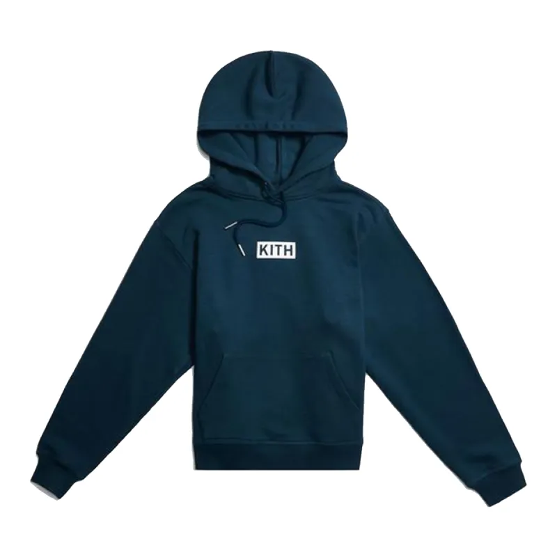 Kith Jane Box Logo Hoodie Night Sea (Unisex) sold by PLUS