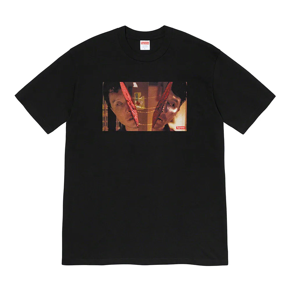 Supreme Split Tee Black sold by PLUS
