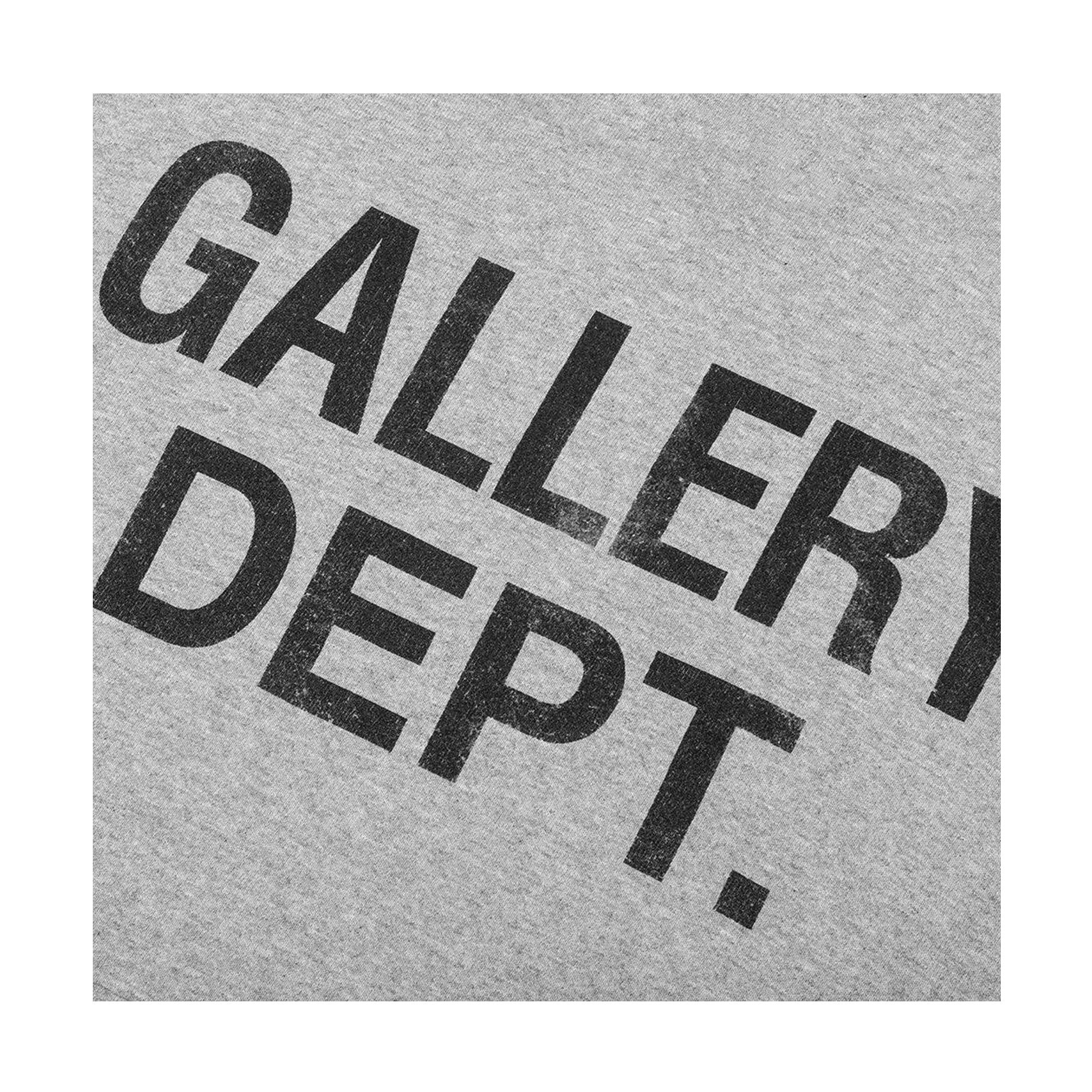 Gallery Dept. Center Logo Hoodie Heather Grey sold by PLUS product image thumbnail 3