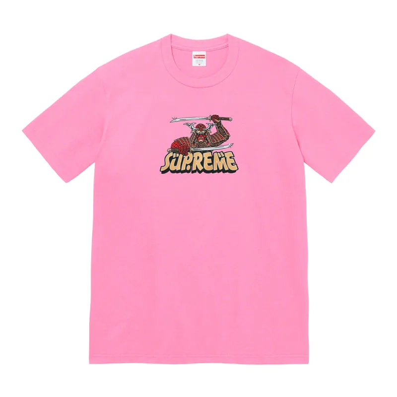 Supreme Samurai Tee Pink sold by PLUS