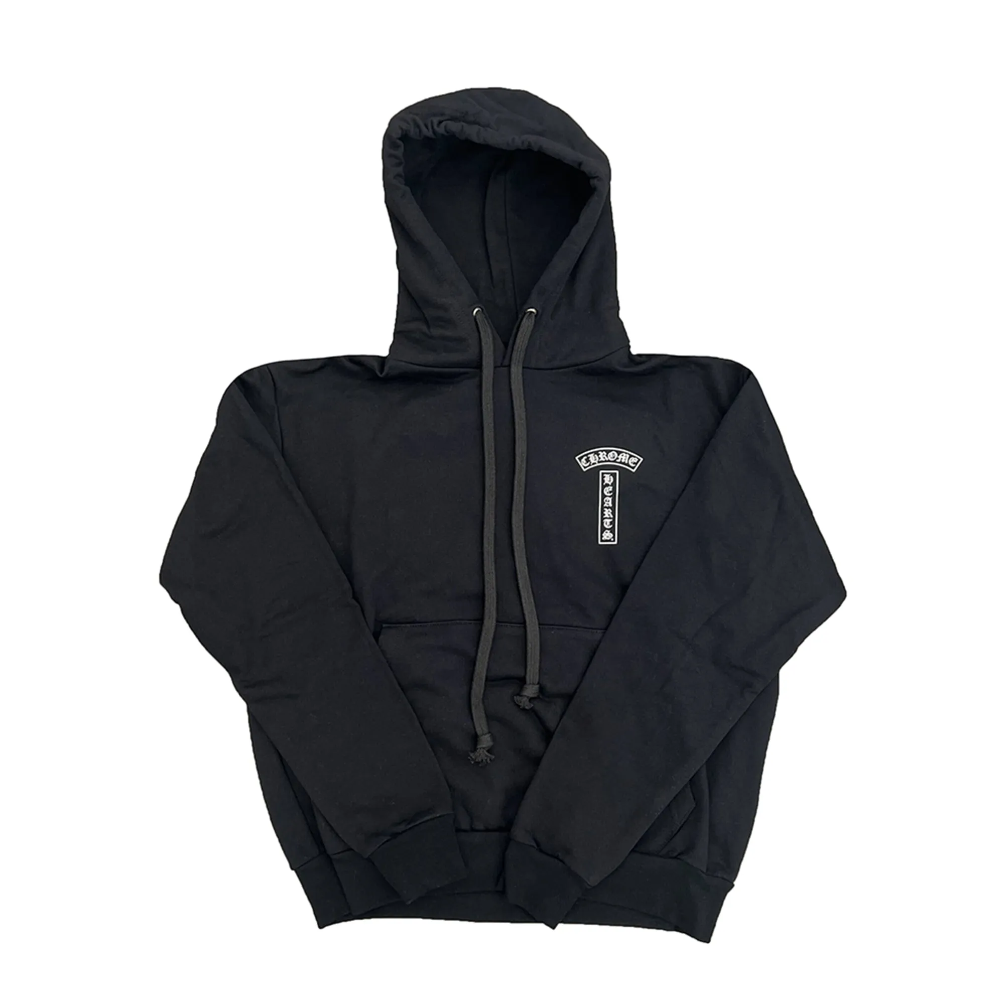 関税込 Chrome Hearts Shoulder Logo Hoodie パーカー Chrome Hearts Shoulder Logo Hoodie Black | Parallel