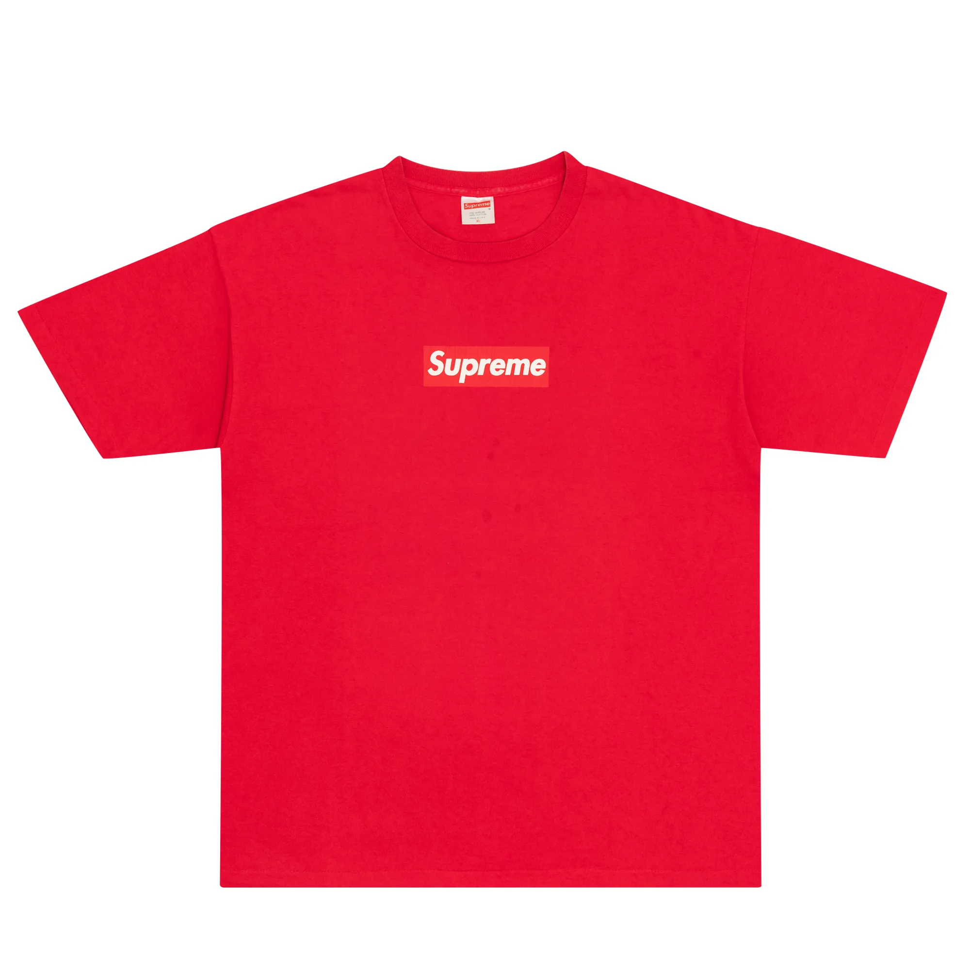 Supreme Box Logo Tee Red (2003) sold by PLUS