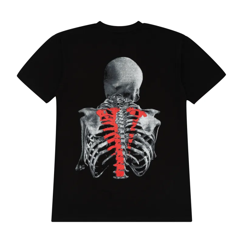 Vlone x Never Broke Again Bones T-Shirt Black sold by PLUS