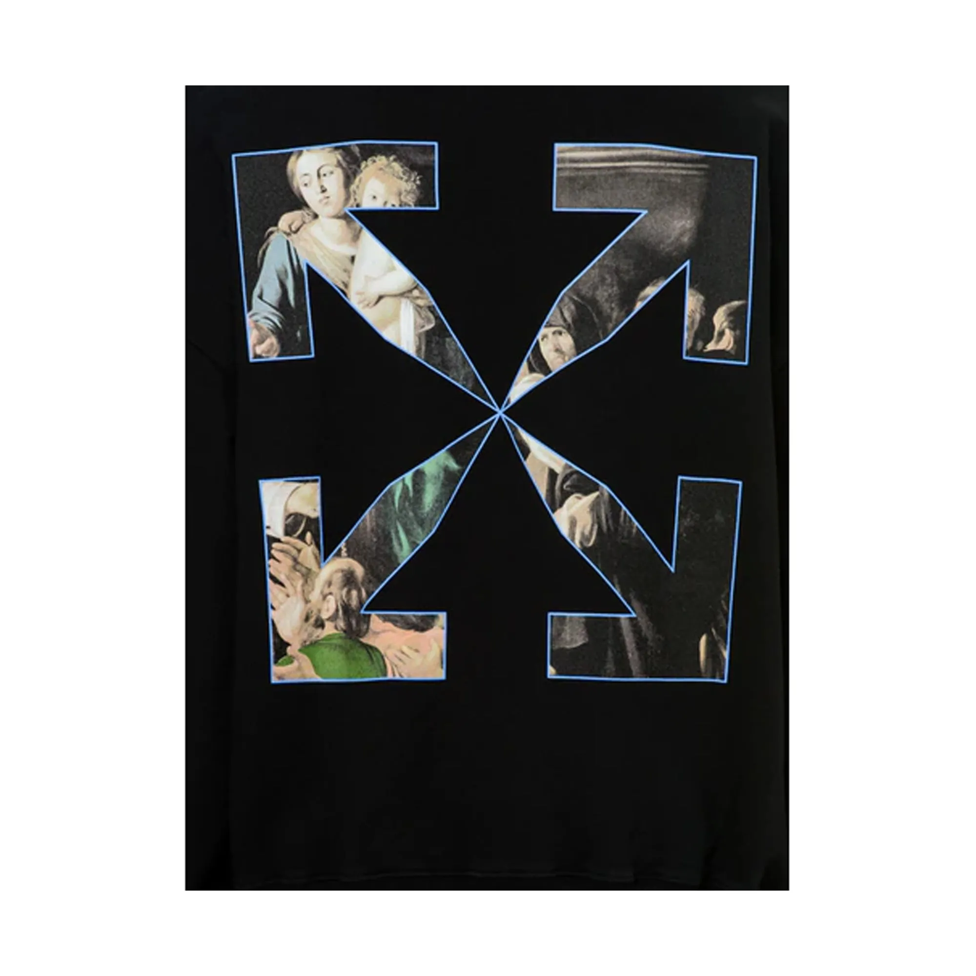 OFF-WHITE Caravaggio Painting Hoodie Black/Black sold by PLUS product image thumbnail 2