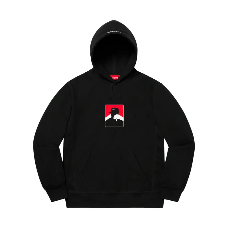 Supreme Portrait Hooded Sweatshirt (FW20) Black sold by PLUS