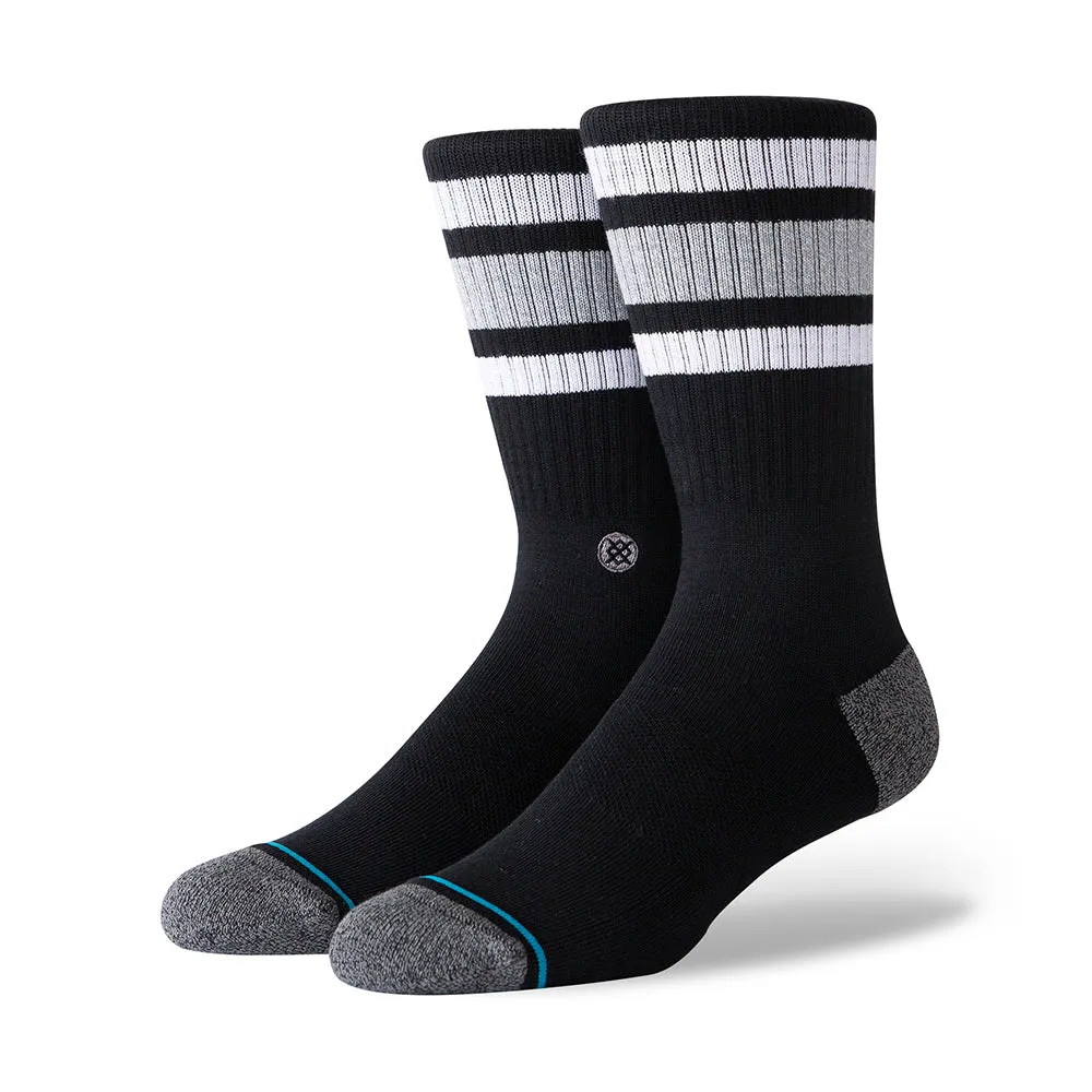 Stance BOYD ST Socks Black/Grey (1 Pack) sold by PLUS