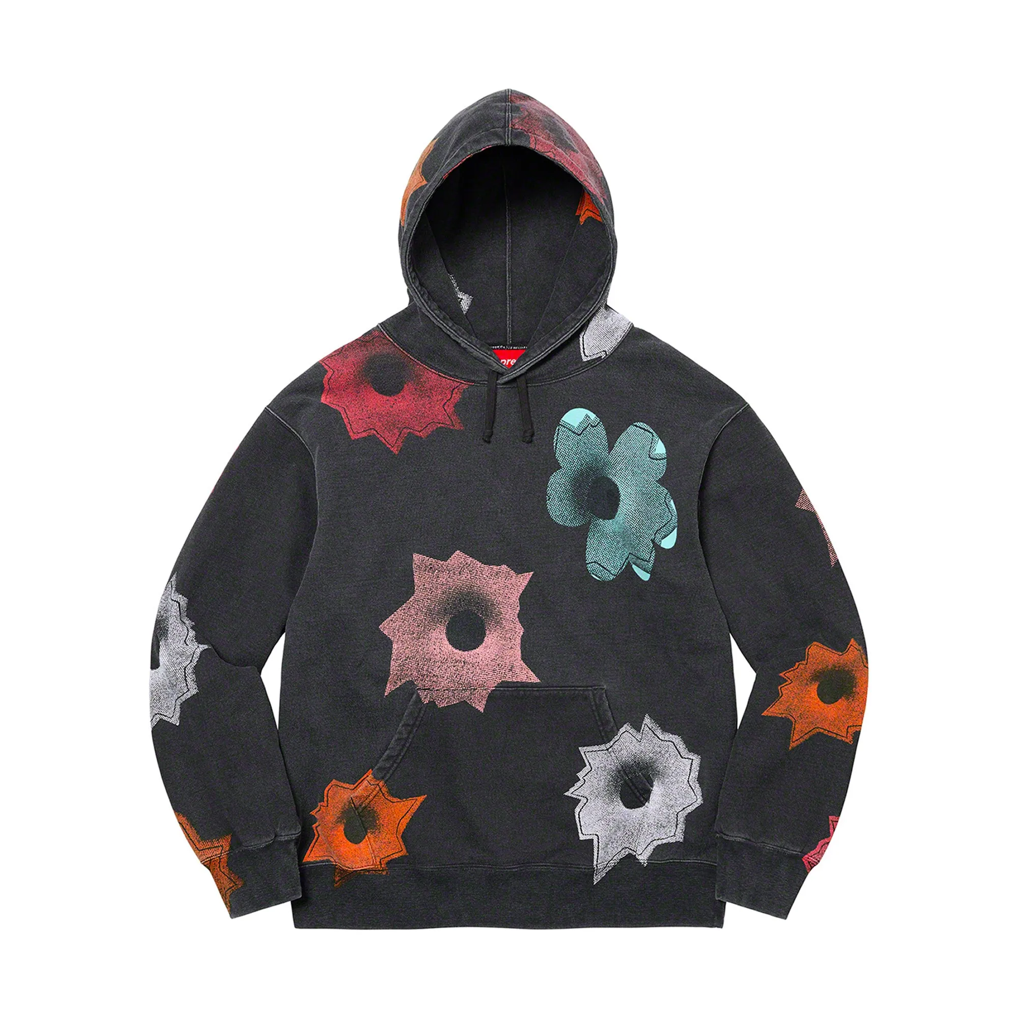 Supreme Nate Lowman Hooded Sweatshirt Black sold by PLUS