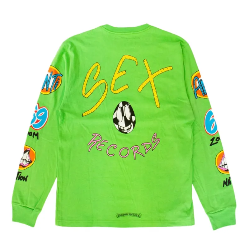 Chrome Hearts Matty Boy Sex Records L/S T-Shirt Citrus sold by PLUS