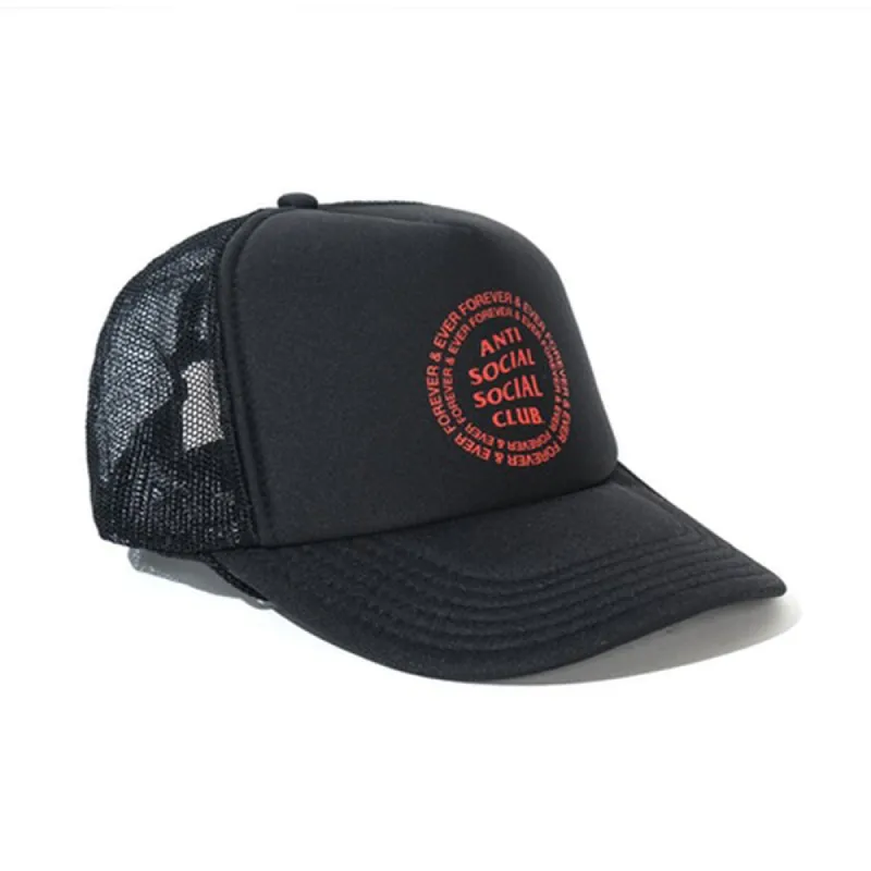 Anti Social Social Club Truck Stop Cap Black sold by PLUS