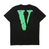 Vlone 420 Weed Tee Black/Green sold by PLUS