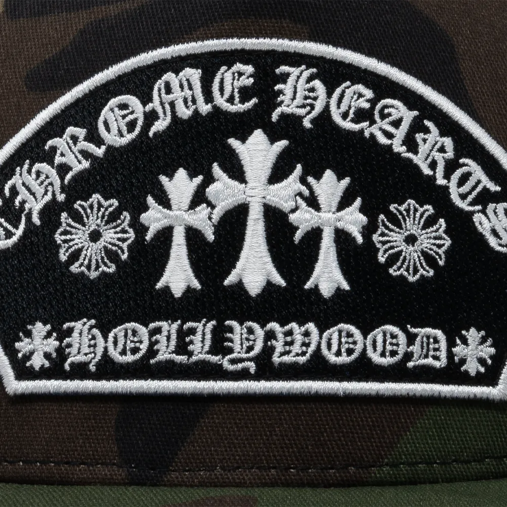 Chrome Hearts Arc Cross Patch Trucker Cap Camo sold by PLUS product image thumbnail 4